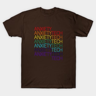 Anxiety Tech Rainbow T-Shirt